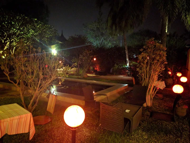 Terrasse du Kibou la nuit